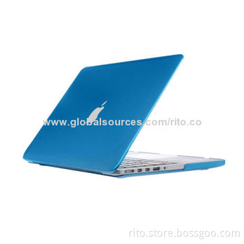 New Metallic Blue Color Rubberized Matte Case for New Macbook Pro 13"